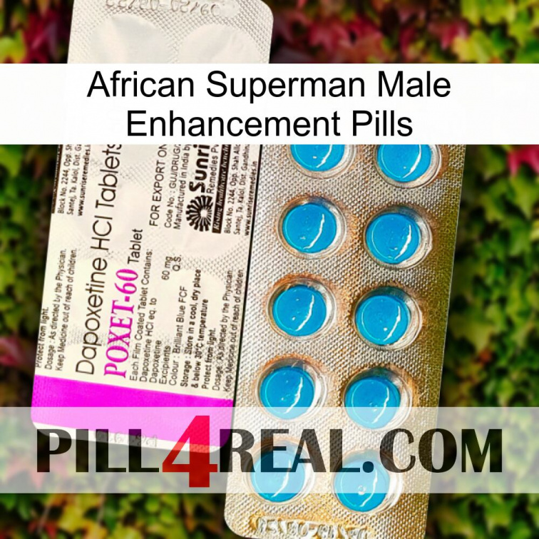 African Superman Male Enhancement Pills new07